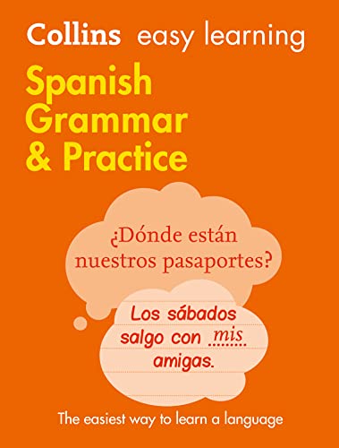 Image of Easy Learning Spanish Grammar And Practice: Trusted support for learning