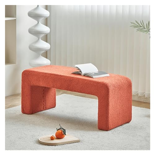 Banco de mesa de comedor y dormitorio tapizado para optimizar espacios 2