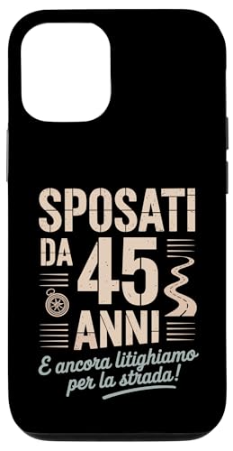 Sposati da 45 Anni e Ancora Litighiamo Per La Strada スマホケース iPhone 12/12 Pro 用