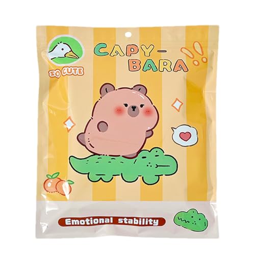 スクラップブッキング文房具 - かわいいカピバラクラフトキット、カラーペーパーステッカー、女の子の楽しいライティングツール|小学生向けのキッズコレクション学材、教室アート、ホームリビングルームプロジェクト