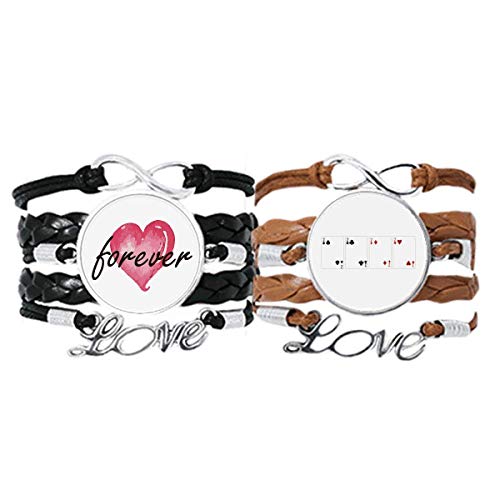 Bracelets en cuir avec cœur pour sublimer vos tenues de soirée chic