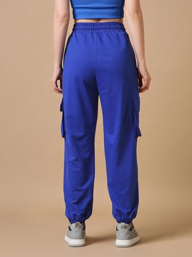 Image of Bewakoof Air 1.0 Women's Solid Oversized Plus Size Joggers