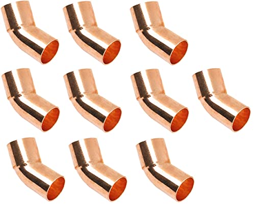 1/2“ FTG X C Street 45 Elbow Sweat Solder Copper Fitting