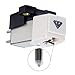 Magnetic Cartridge Stylus High Precision Replacement Universal Phonograph Magnet Turntable Cartridge with Conical Diamond Stylus for Turntable Record Player