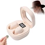 Amztour Sleep Earbuds Bluetooth 5.3 Invisible Sleep Wireless Earphone Noise Cancelling Sleeping Headphones for Running, Gaming, Sleeping with Charge Case Side Sleeper Design Earbuds