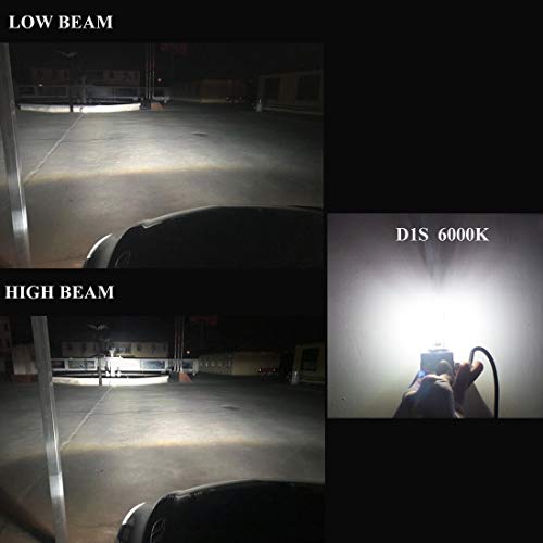 Xelord D3S Hid Bulbs 6000K Diamond White 35W 12V Car Hid Xenon Headlight Replacement Bulb For High Or Low Beam - Upgrade Version - 2 Lamps #TOP6