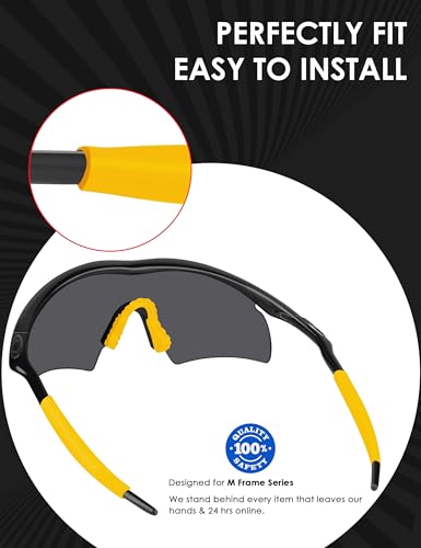 Image of BLAZERBUCK Replacement Earsocks for Oakley M Frame Series Sunglasses