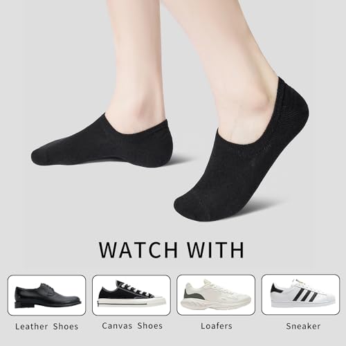 Image of 8-pack Socks for women,moisture wicking and sweat wicking,Cotton soft No-show socks