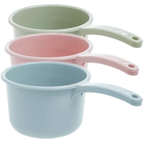 Cucharas de plástico gruesas, para baño, cocina, baño, lavadora, cucharón de agua Cover