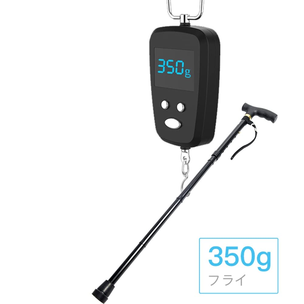 Bastón Plegable para Mujeres y Hombres, bastón Plegable de Aluminio de Altura Ajustable (31 a 35 Pulgadas) | Cómodo Mango de plástico en Forma de T