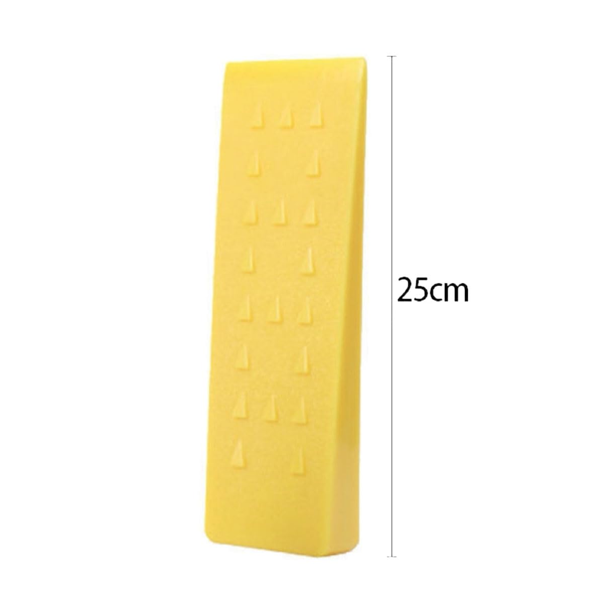 2 STK Fällkeile, Forstkeile, Baumkeile, Gelb, Baumfällkeile 20CM, 8 Zoll, Kunststoff-Forstkeile