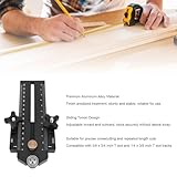 BAFOVY Thin Rip Jig, Aluminum Alloy Table Saw Jig with Sliding Tenon Design and Adjustable Range 0 to 140mm, for Table Saw Router Table Band Saw - Image 3