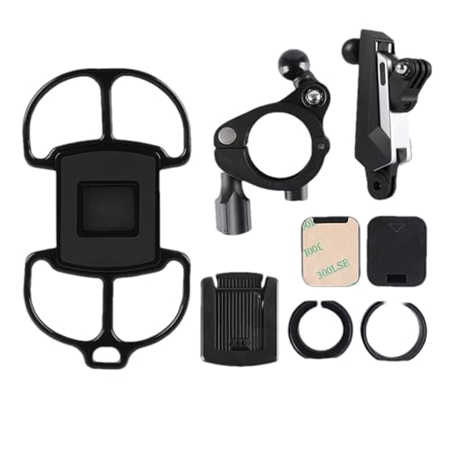 Porte-téléphone pour vélo à pince universelle rotative 360 et anti-choc - 6