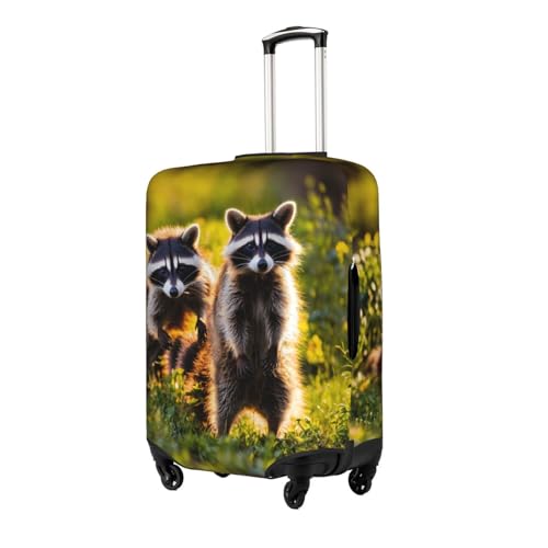 Housse de valise contre les rayures de soute Medium blanche - 2