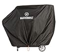 Masterbuilt® Gravity Series 1050 Digital Charcoal Grill and Smoker Durable Grill Cover with PVC Liner, Double-Stitching and Adjustable Drawstring in Black, Model MB20081220