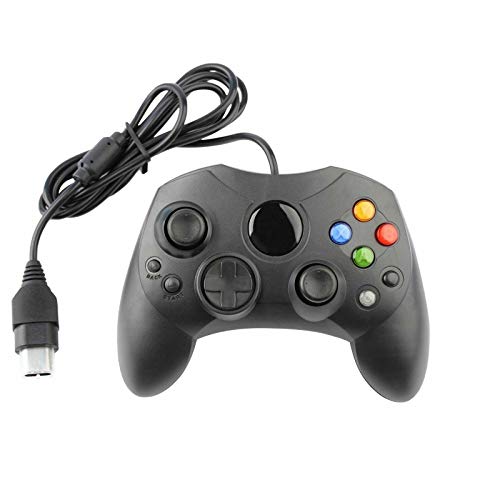 Wiresmith Traditional Wired Unique Xbox S-Kind Controller – Black