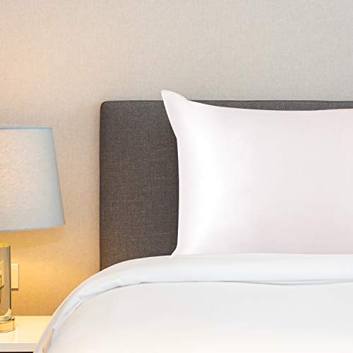 Seidenkissenbezug 100% Reiner natürlicher Maulbeerseide Unterseite von Baumwolle mit Reißverschluss 19 Momme Seiden- und Baumwollbett Kissenbezug mit verstecktem Reißverschluss 1 Stück 40x60cm - Image 8