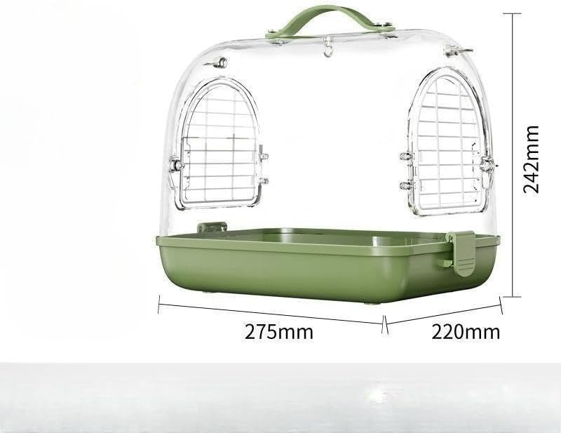 正規品 Louis Vuitton(ルイヴィトン) トリヨン S ロック A4 クラッチ LOUIS VUITTON 財布 スマホも Vilom 鳥かご 飼育ケージ 持ち運び可能 日よけ付き 手持ち 肩掛け 小動物用 ペットバッグ オウム ハムスター ハリネズミ 爬