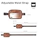 Telena Leather Belt Bag for Women Fashionable Fanny Packs Cross Body Bag Waist Pack Brown