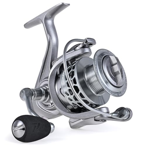 Moulinet de pêche rotatif pour eau douce et salée en weekend