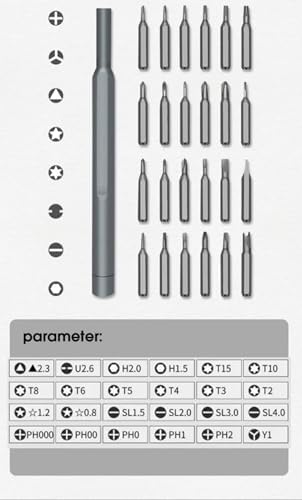 Busstier 25 Parça Saatçi ve Gözlük, Bilgisayar Tamir Tornavida Seti, Mıknatıslı Uçlar ve Özel Kutulu, Hassas Elektronik Tamir Kiti - Görsel 3
