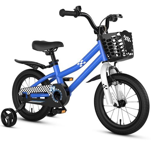 GLACER 12 14 16 18 Inch Kids Bike, Toddlers Bike Adjustable