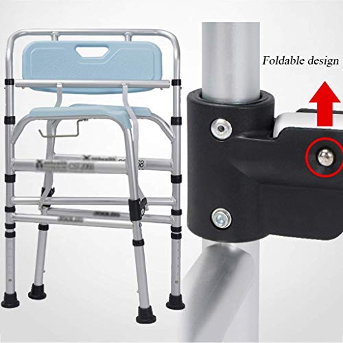Tabouret de bain réglable pour éviter les chutes sous la douche