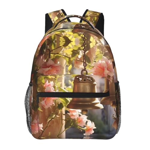 PHAYAH Chimes Pattern Backpack 15.7