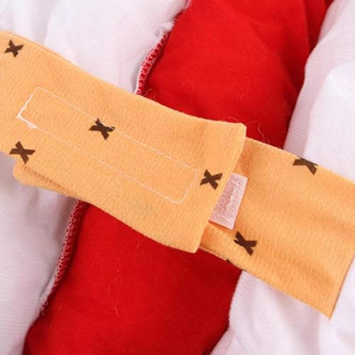 Tenue de fête hamburger pour chien et déguisement chiot M - 3