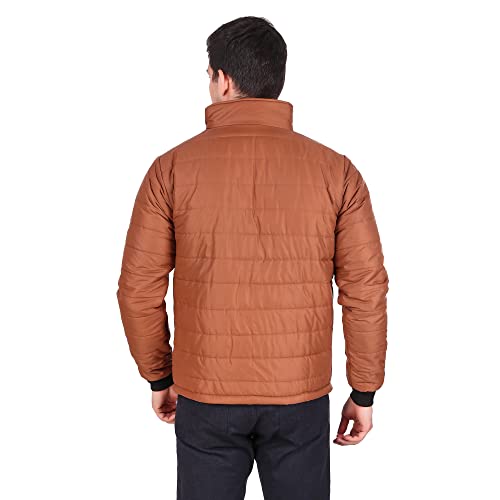 Image of Christy World Men's Regular fit Jacket (FULJJACT 08 BGRN L Green Large)