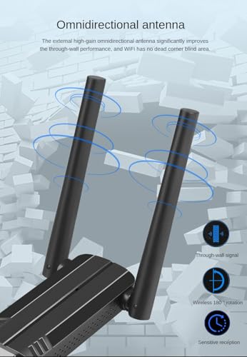Adaptateur USB WiFi 6 avec technologie MU-MIMO double bande - 7