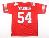 FRED WARNER SIGNED AUTOGRAPHED SAN FRANCISCO CUSTOM JERSEY BECKETT COA
