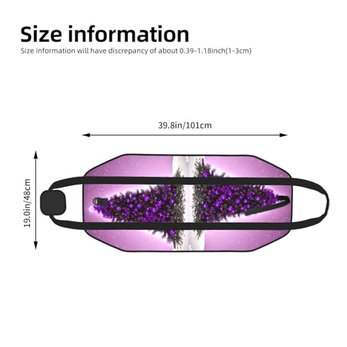 Sac en toile pour bois de chauffage très résistant avec motif violet haut de gamme