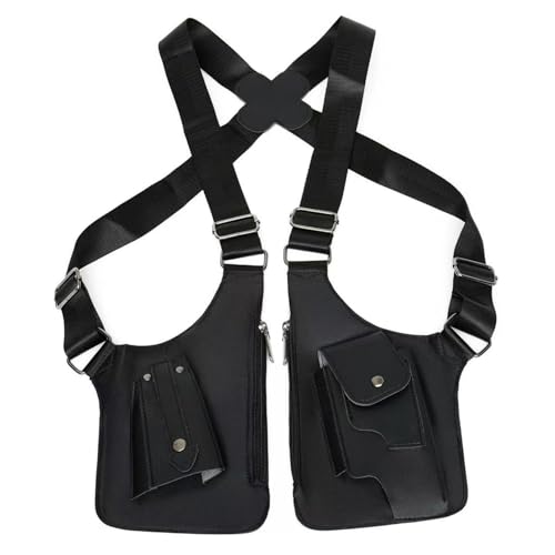 Bolso para axila antirrobo y oculto, la mochila de hombro doble ideal para fiestas.