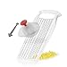 Börner PowerLine Grater (White) • Fine & Coarse Kitchen Grater • Double Sided Grater for Vegetables, Fruit & Cheese • Vegetable Grater, Cheese Grater, Kitchen Grater