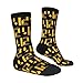 AHUNARLOP Pittsburgh Skyline 412 Socks, Unisex Adult Crew Socks, Cotton Cozy Casual Sock