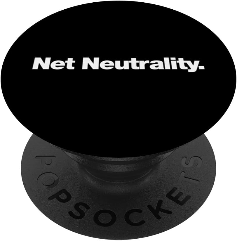Net Neutrality | A design that says Net Neutrality PopSockets Swappable PopGrip
