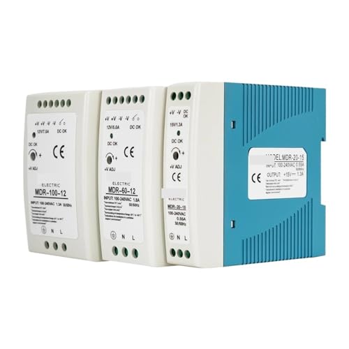 Fuente de alimentación DIN de 5V 10W y entrada CA 100-240V para carril MDR