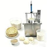 Fabricadora De Tortillas Eléctrica 2000 Pcs/h, Máquina Comercial De Chapati De 400w, Prensa De Roti, Rodillo De Masa, Prensa Automática De Masa Para Samosa, Pastelería Y Pizza Con 2 Moldes
