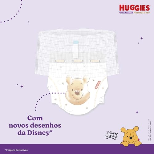 Fralda Huggies NATURAL CARE ROUPINHA G 60 unidades