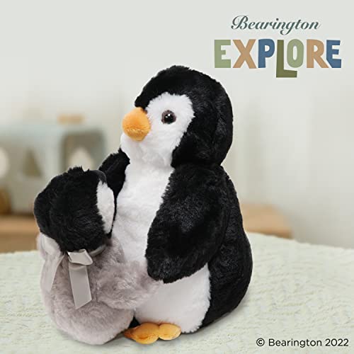 Bearington Wiggles And Wobbles Plush Stuffed Animal Penguin With Baby, 10 Inches #TOP6