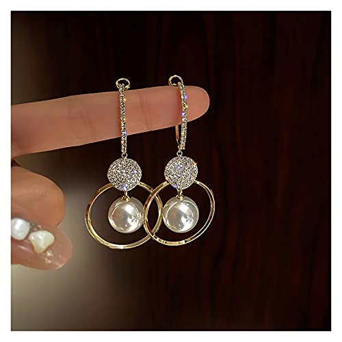 Boucles d'oreilles perles blanches pour illuminer un teint terne - 3