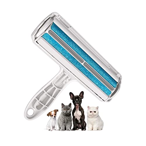 JUDEE® Reusable Dog Hair Remover Roller Dog Cat and Other Pets Hairs Cleaning Lint Fur Brush Rollers Easy Hair Removal Furniture, Clothes, Sofa, Carpet, Couch, Bedding (Dog Hair Remover)