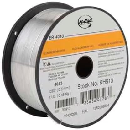 MIG Welding Wire, 4043, .030, Spool, Mfr: KH513-A