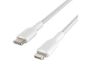 Belkin BoostCharge USB-C to Lightning Cable 2M: High-Speed Charging for Apple Devices