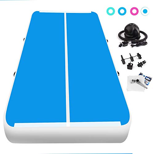 Tappeto ginnico gonfiabile in tessuto PVC con portata fino a 300 kg
