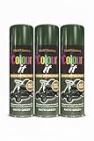 Balaju Height 3X BH Colour It Quick Drying Spray Paint, NATO Green, Matt Finish, All Purpose for Interior & Exterior Use on Metal, Plastic & Wood, 400ML, Pack of 3