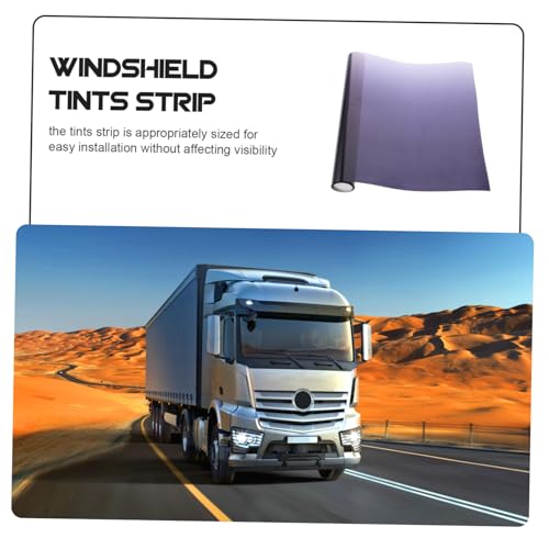 Película tintada parabrisas camión accesorio coche protección solar calor UV PET 3