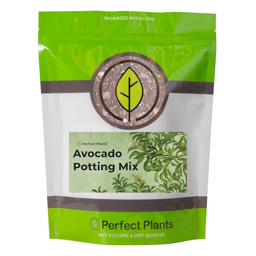 Professional Avocado Potting Mix by Perfect Plants | Premium All-Natural Blend for All Tropical...