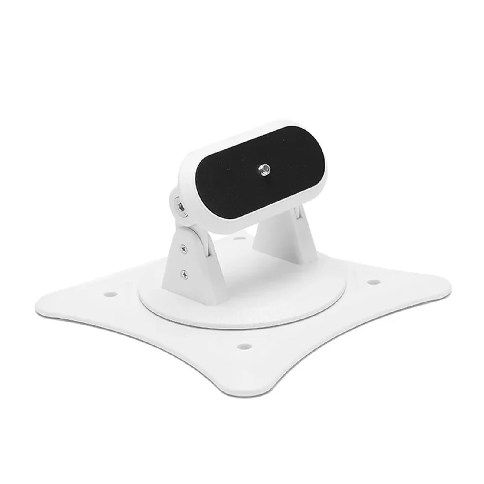Staffa Cardanica for Proiettore Multifunzione, Supporto Da Tavolo E Da Parete | Staffa di sollevamento rotante a 360 gradi for configurazioni di proiettori desktop e montati a parete(White)